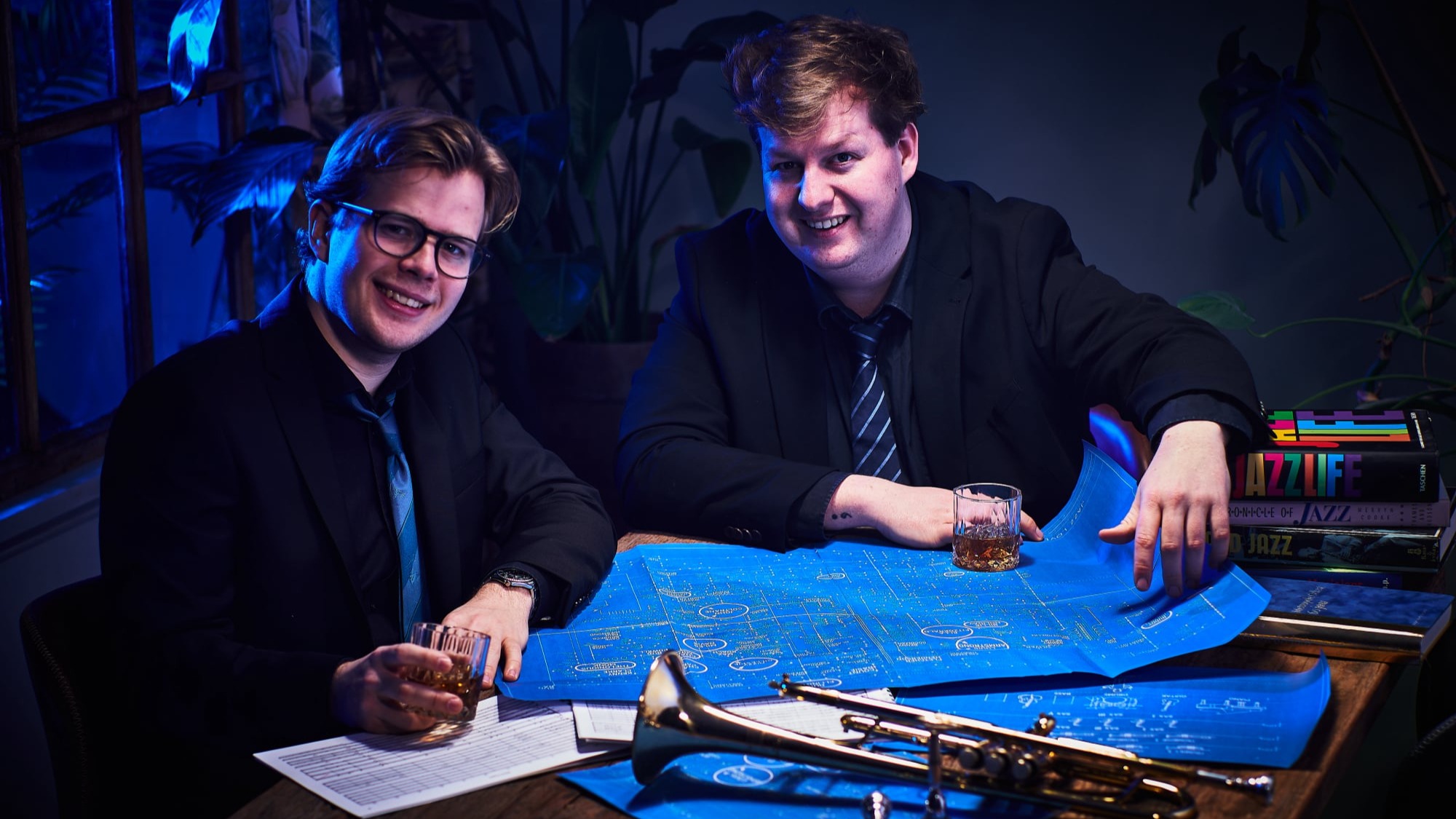 Blueprint Bigband - Jelle Janswaard & Bouke Ansing